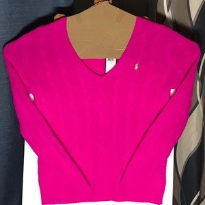 Polo Ralph Lauren long sleeve sweatshirt pink